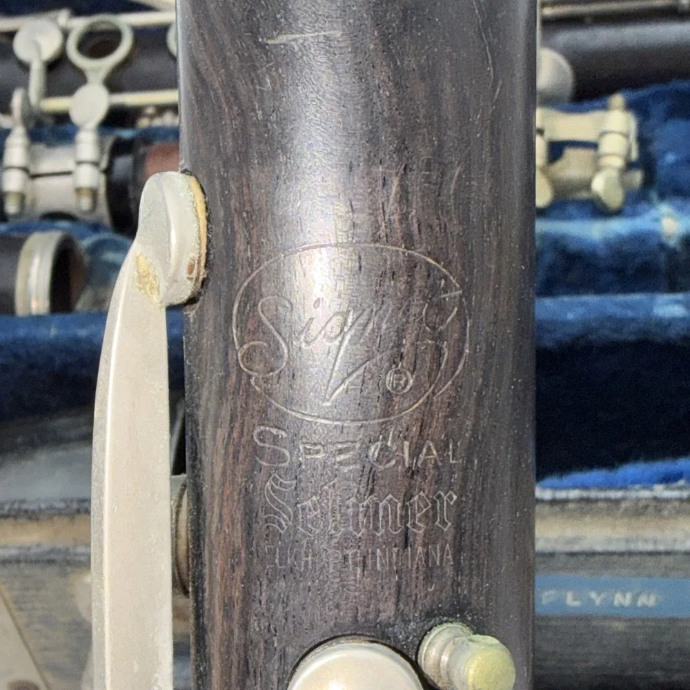 1950's-60's Vintage Selmer Signet Special Bb Step Up Clarinet Grenadilla Wood